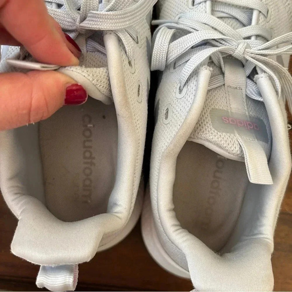 Adidas PureMotion Running Shoe Cloud Foam Grey Size 11 - Picture 10 of 11